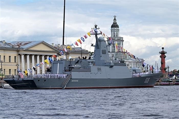 В Санкт-Петербурге на Главном военно-морском параде, посвященном Дню ВМФ РФ, будет представлен великолепный корвет под названием «Меркурий».